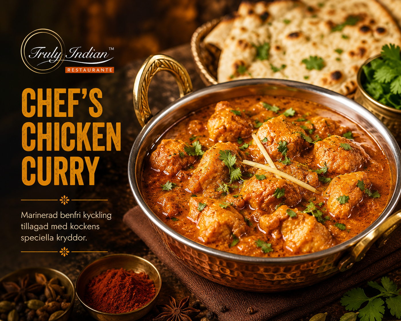 Truly Indian Chef's Chicken Curry