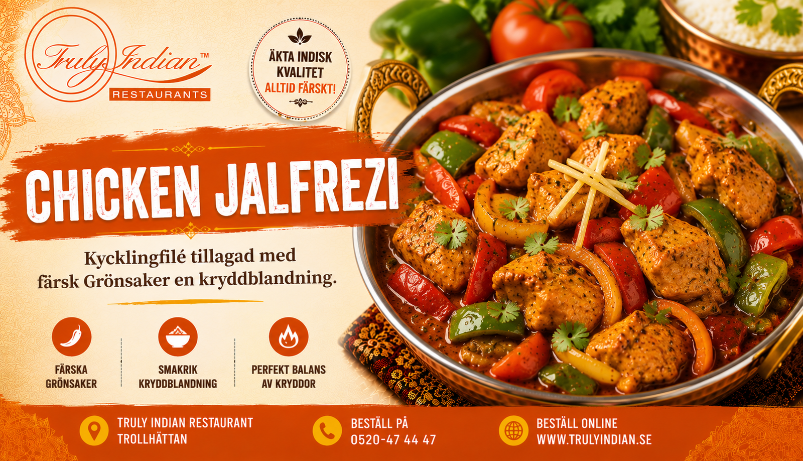 Chicken Jalfrezi