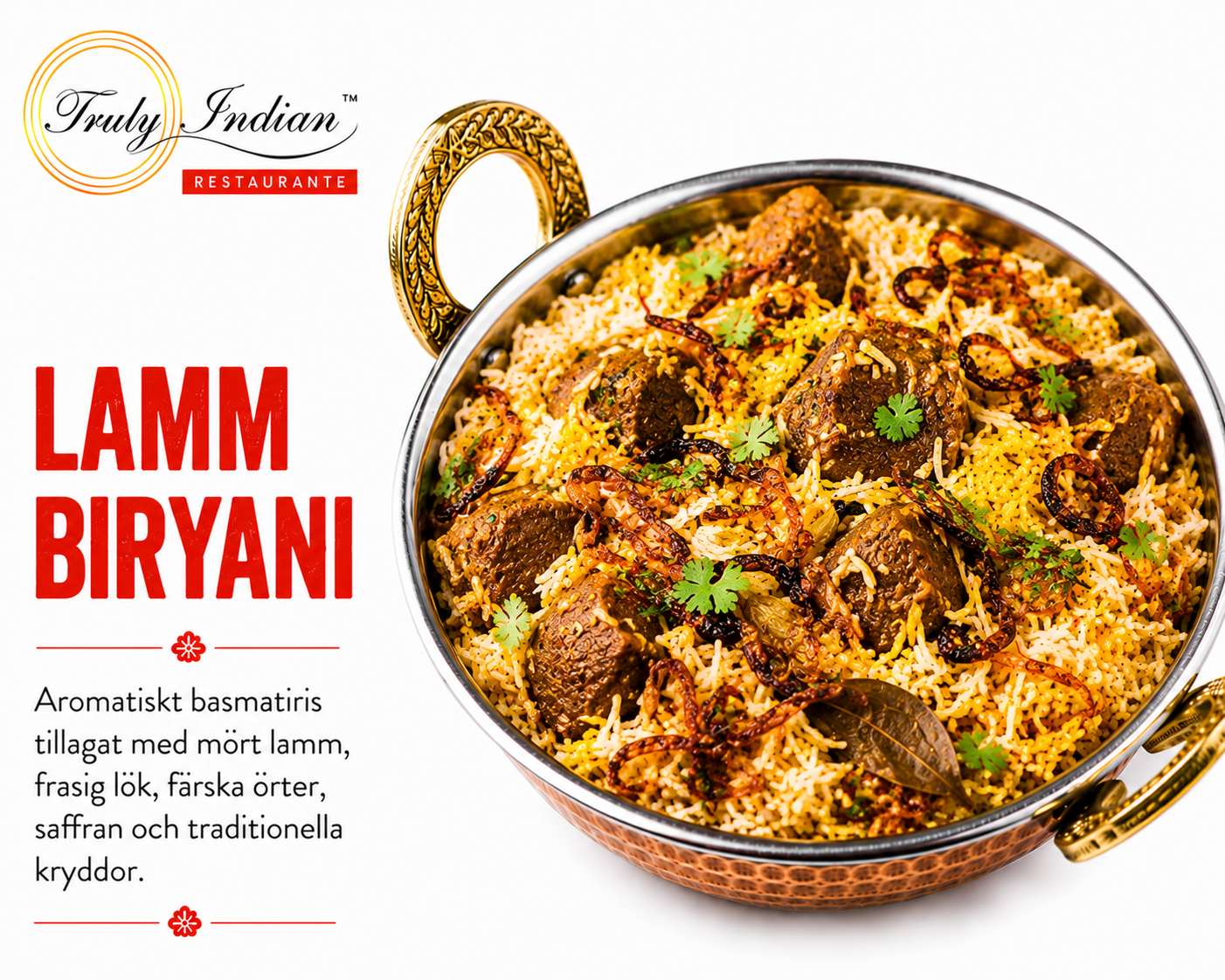 Lamm Biryani